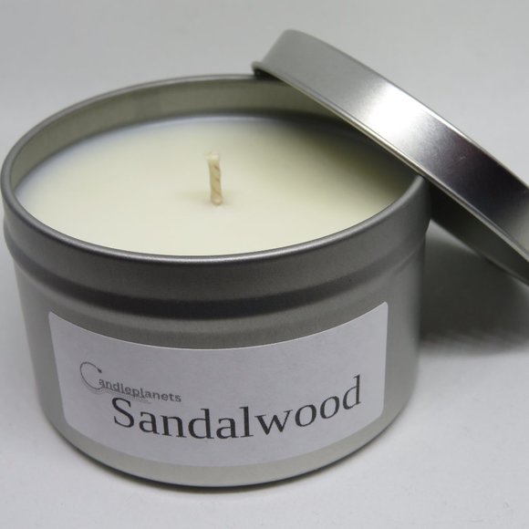 Sandalwood Candle, Sandalwood Scent, Sandalwood Touch 8oz - Picture 3 of 3